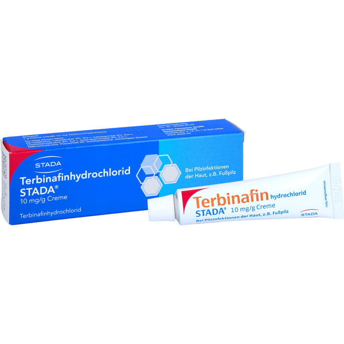 Terbinafinhydrochlorid STADA 10 mg/g Creme, 15 g Crème