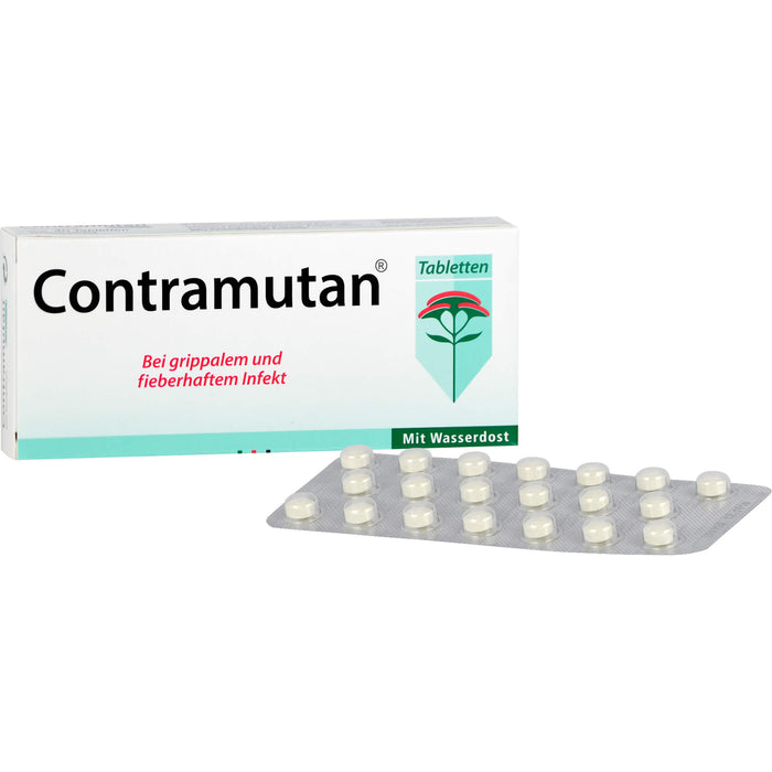 Contramutan Tabletten bei grippalem und fieberhaftem Infekt, 40 pcs. Tablets