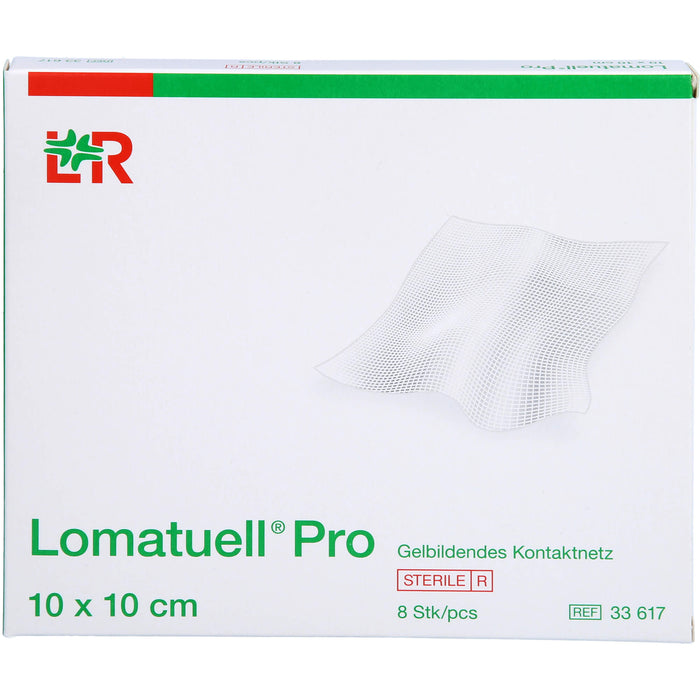 Lomatuell Pro 10x10cm steril, 8 St VER