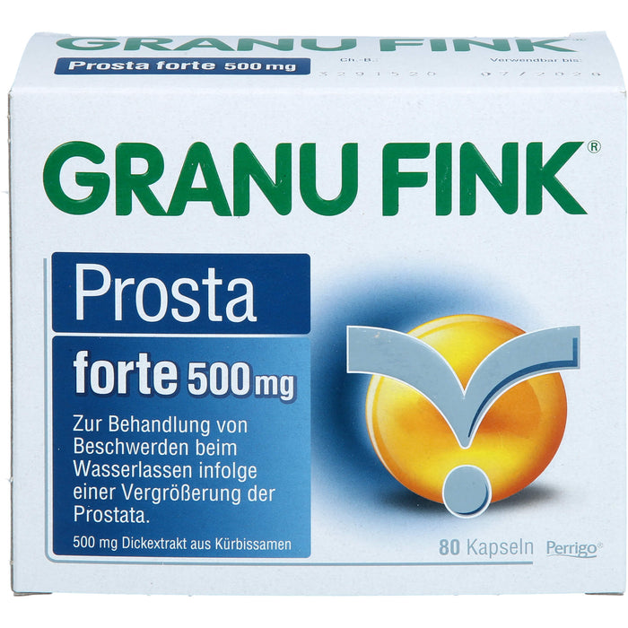 GRANU FINK Prosta forte 500 mg Kapseln, 60 pc Capsules