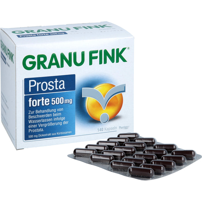 GRANU FINK Prosta forte 500 mg Hartkapseln, 140 pc Capsules