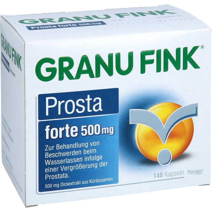 GRANU FINK Prosta forte 500 mg Hartkapseln, 140 St. Kapseln