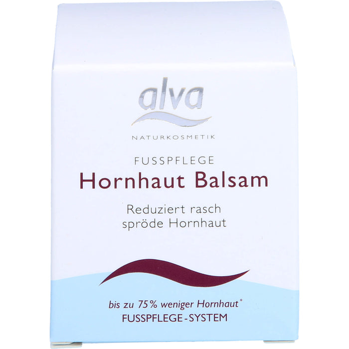 alva Fusspflege Hornhaut Balsam, 30 ml Crème