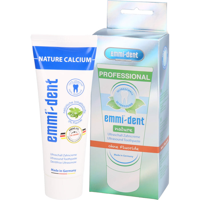 Emmi-Dent Ultraschall Zahncreme nature, 75 ml Zahncreme