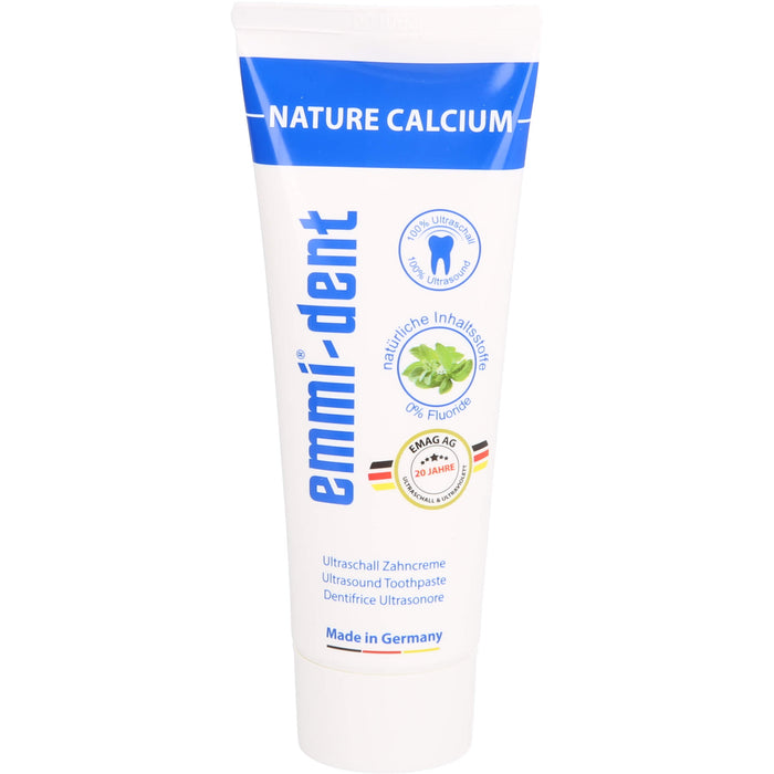 Emmi-Dent Ultraschall Zahncreme nature, 75 ml Dentifrice