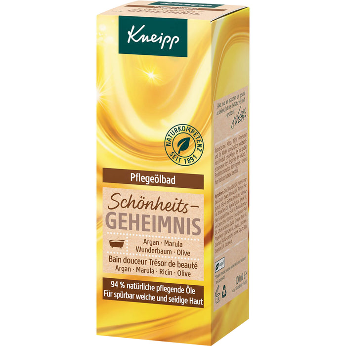 Kneipp Pflegeölbad Schönheitsgeheimnis, 100 ml Öl