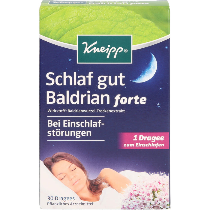 Kneipp Schlaf Gut Baldrian forte, 30 pc Tablettes