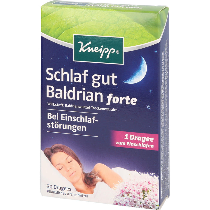 Kneipp Schlaf Gut Baldrian forte, 30 pcs. Tablets