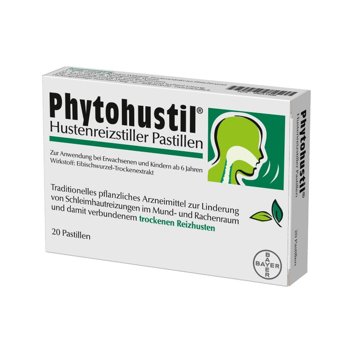 Phytohustil Hustenreizstiller Pastillen, 20 pc Pastilles