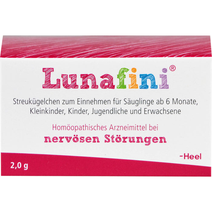 Lunafini Streukügelchen bei nervösen Störungen, 2 g Globules