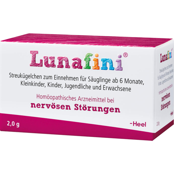 Lunafini Streukügelchen bei nervösen Störungen, 2 g Globuli