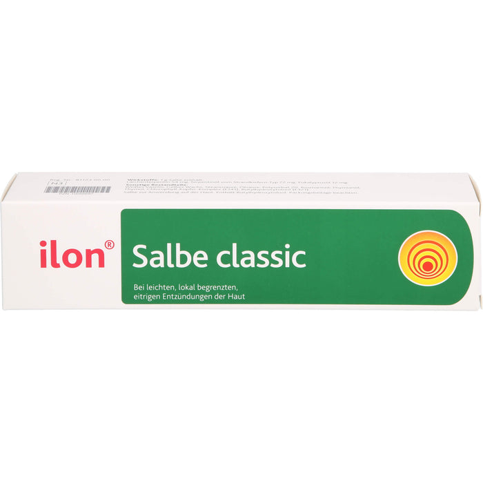 ilon Salbe classic bei leichten eitrigen Entzündungen der Haut, 100 g Ointment