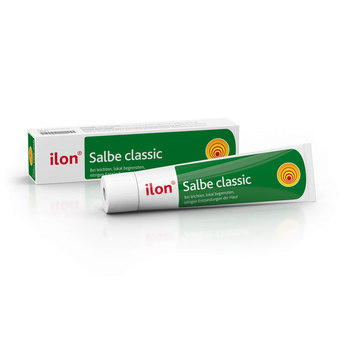 ilon Salbe classic bei leichten eitrigen Entzündungen der Haut, 100 g Ointment