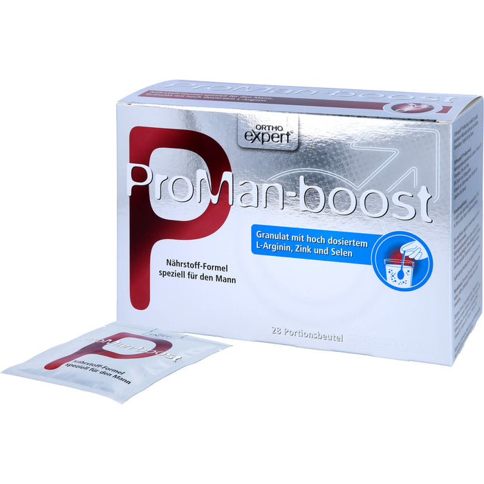 ORTHOexpert ProMan-Boost Granulat, 28 St. Beutel