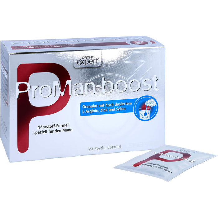 ORTHOexpert ProMan-Boost Granulat, 28 pcs. Sachets