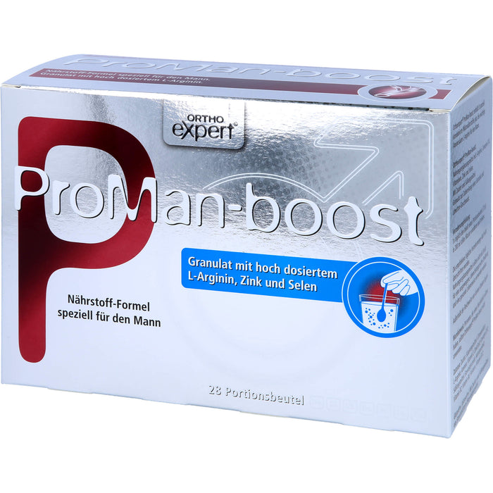 ORTHOexpert ProMan-Boost Granulat, 28 pcs. Sachets