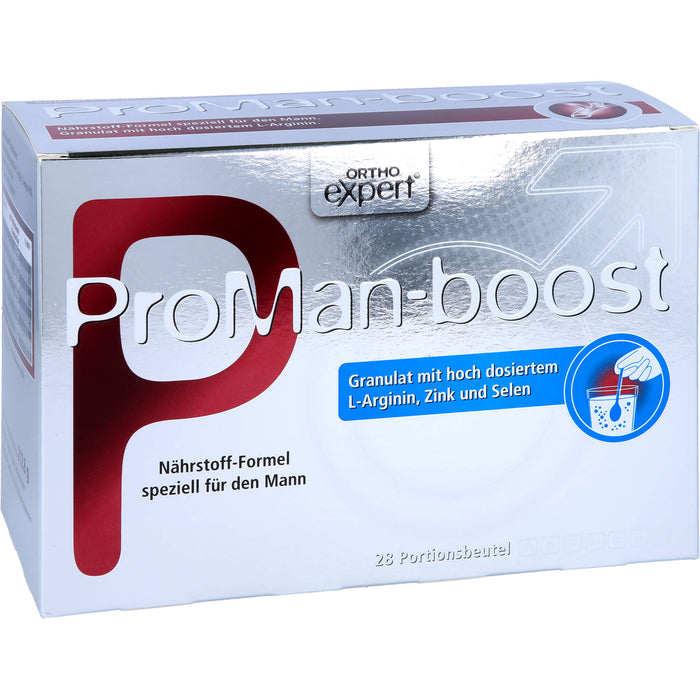 ORTHOexpert ProMan-Boost Granulat, 28 pcs. Sachets