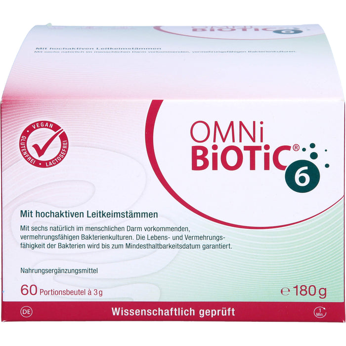 OMNi-BiOTiC 6 Portionsbeutel, 60 pc Sachets