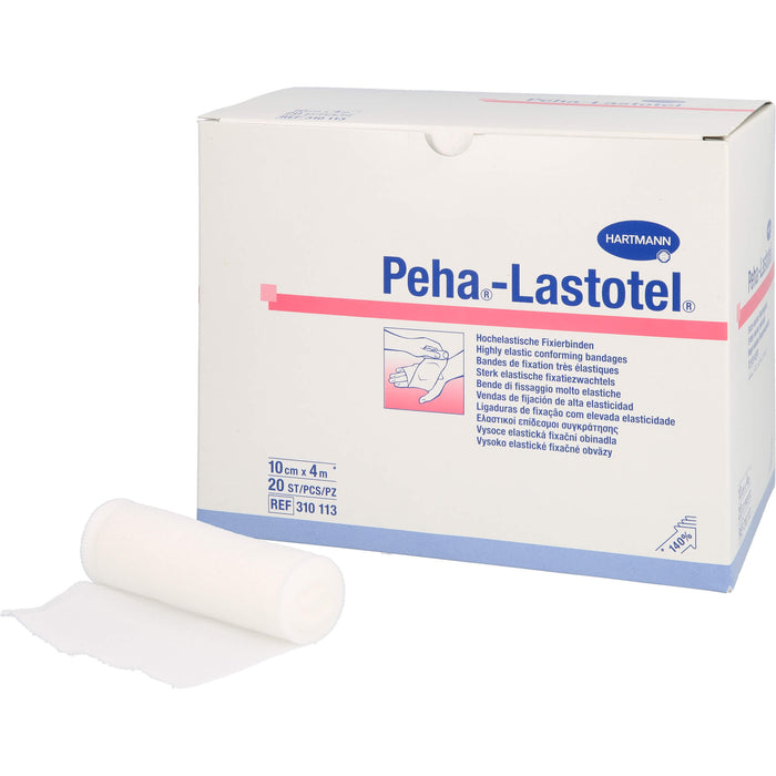 Peha-Lastotel Binde 10cmx4m, 20 St. Packung