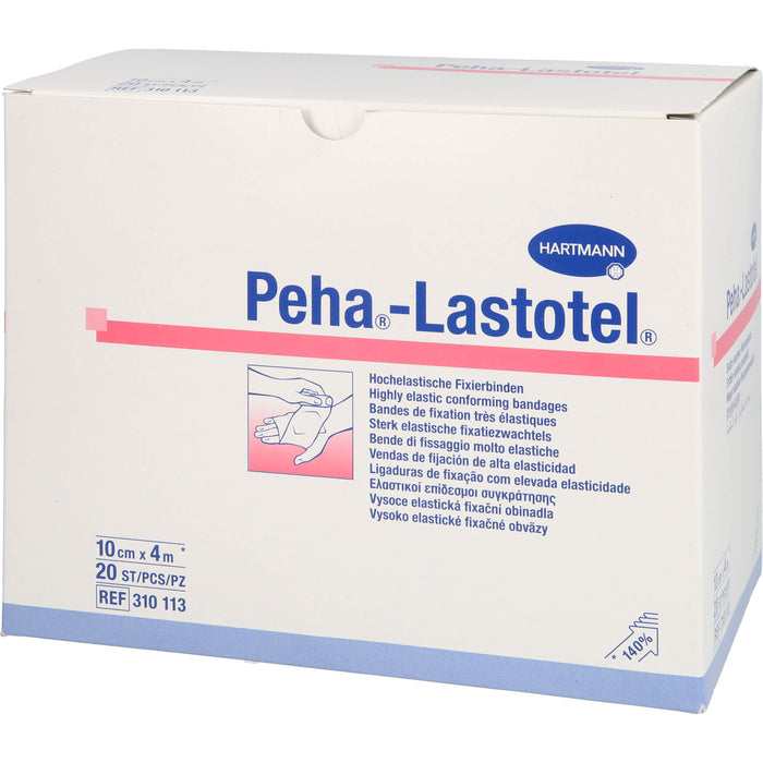 Peha-Lastotel Binde 10cmx4m, 20 pc Paquet