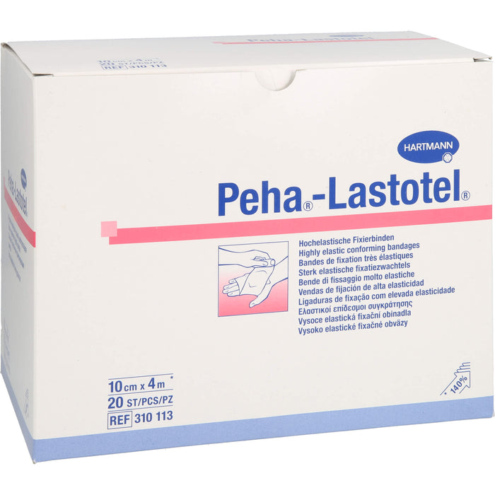 Peha-Lastotel Binde 10cmx4m, 20 pcs. Pack