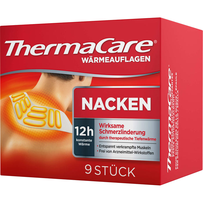 ThermaCare Wärmeauflagen Nacken, 9 St. Pflaster