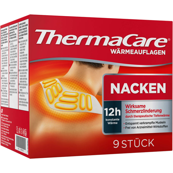 ThermaCare Wärmeauflagen Nacken, 9 pc Pansement