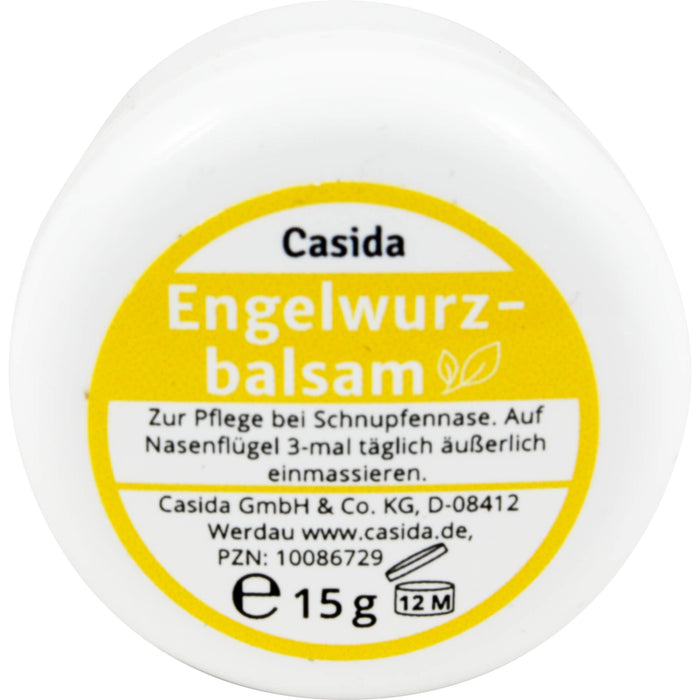 Casida Engelwurzbalsam zur Pflege bei Schnupfennase, 15 g Cream