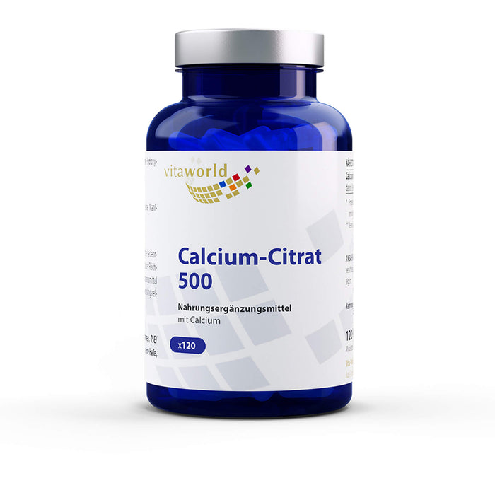 vitaworld Calcium-Citrat 500 Kapseln, 120 pcs. Capsules