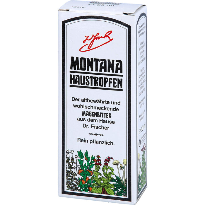 MONTANA Haustropfen Kräutermischung für den Magen, 50 ml Lösung