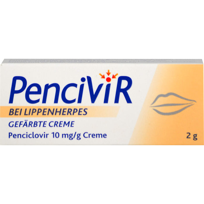 Pencivir bei Lippenherpes gefärbte Creme, 2 g Crème