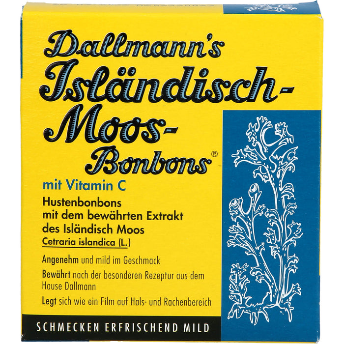 Dallmann's Isländisch-Moos-Bonbons, 20 pc Bonbons