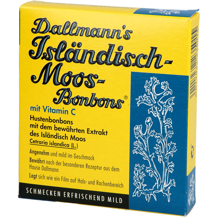 Dallmann's Isländisch-Moos-Bonbons, 20 pc Bonbons