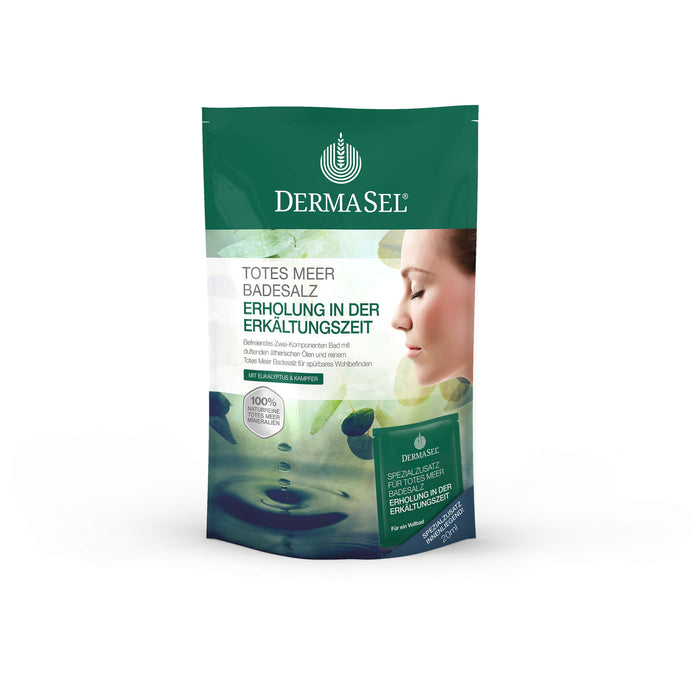 DermaSel Totes Meer Badesalz + Erkältungszeit SPA, 1 pc Paquet combiné