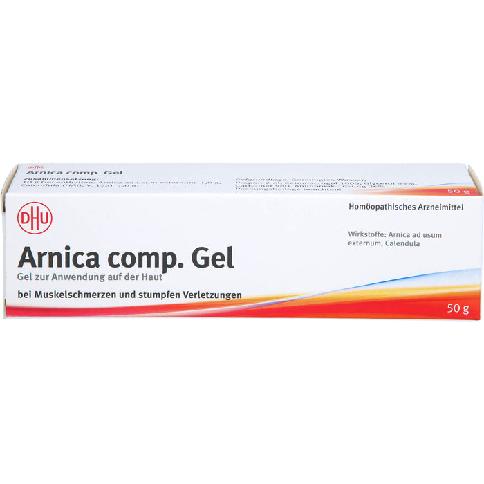 DHU Arnica comp. Gel bei Muskelschmerzen und stumpfen Verletzungen, 50 g Gel