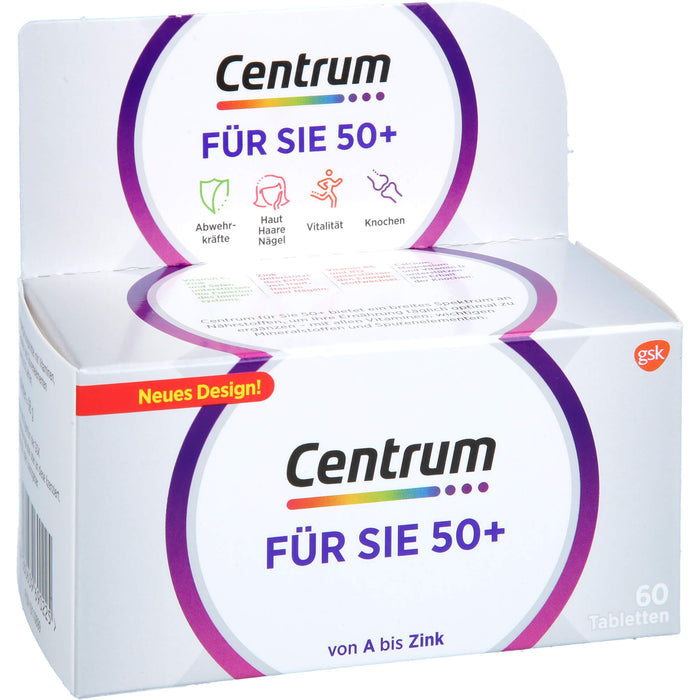 Centrum für Sie 50+ Tabletten, 60 pcs. Tablets