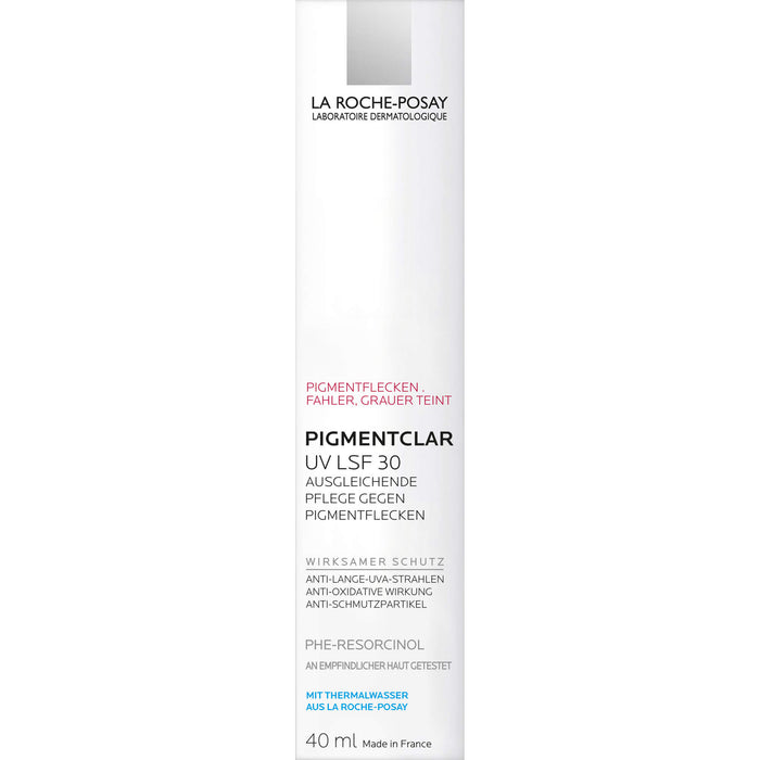 LA ROCHE-POSAY Pigmentclar UV LSF 30 Creme, 40 ml Cream