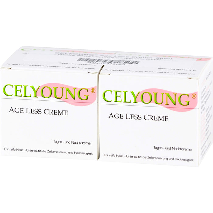 CELYOUNG Age Less Creme + eine Packung gratis, 100 ml Crème