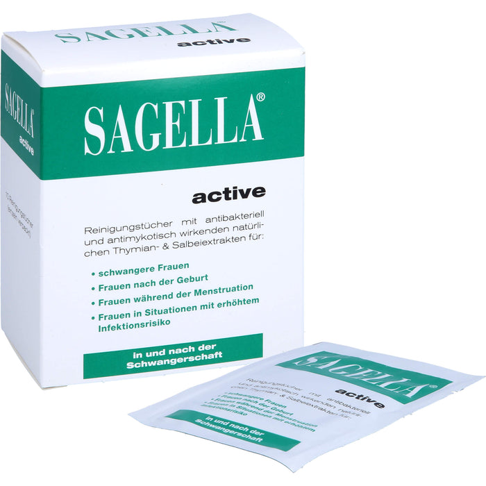 Sagella active, 10 St. Tücher