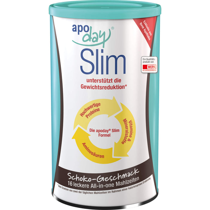 apoday Slim Pulver Schoko, 450 g Pulver