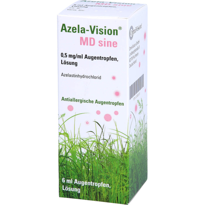 Azela-Vision MD sine 0,5 mg/ml Augentropfen, Lösung, 6 ml Solution