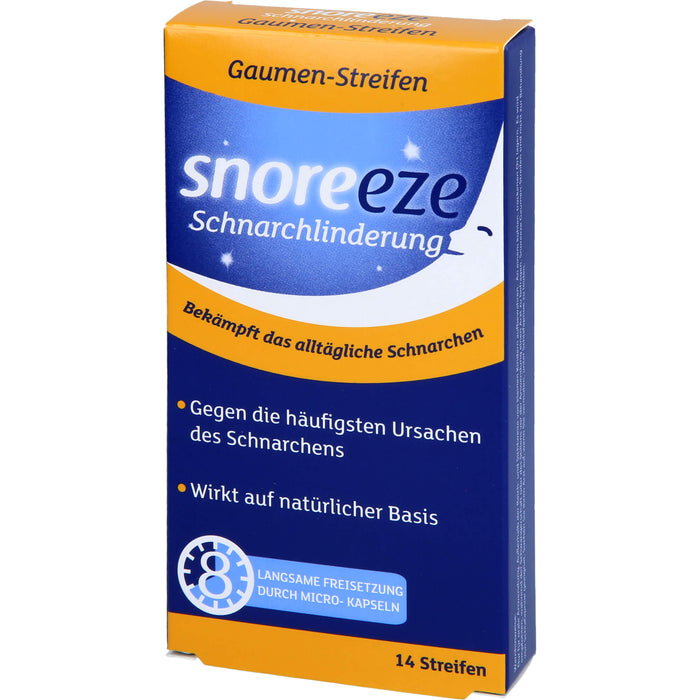 snoreeze Schnarchlinderung Gaumen-Streifen, 14 pcs. Stripes