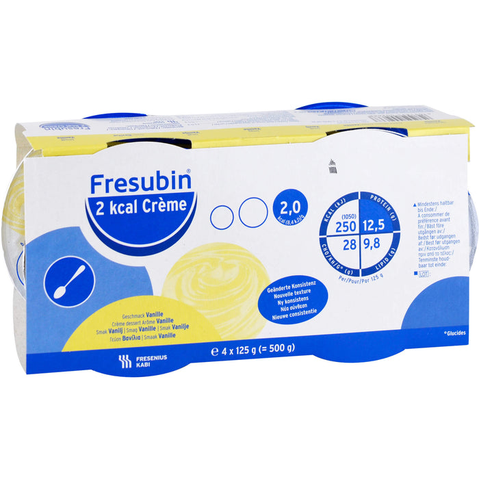 Fresubin 2 kcal Crème Vanille, 4 pcs. Bottles