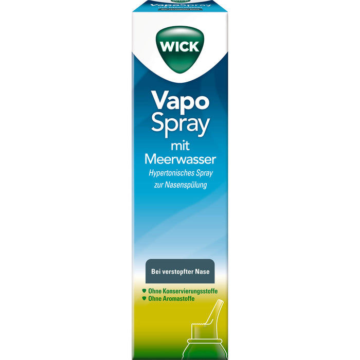 WICK VapoSpray mit Meerwasser, 100 ml Lösung