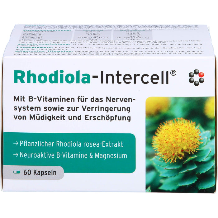 Rhodiola-Intercell Kapseln, 60 pc Capsules