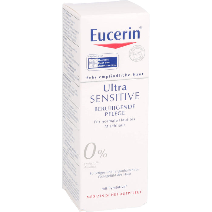 Eucerin UltraSensitive beruhigende Pflege für normale bis Mischhaut, 50 ml Crème