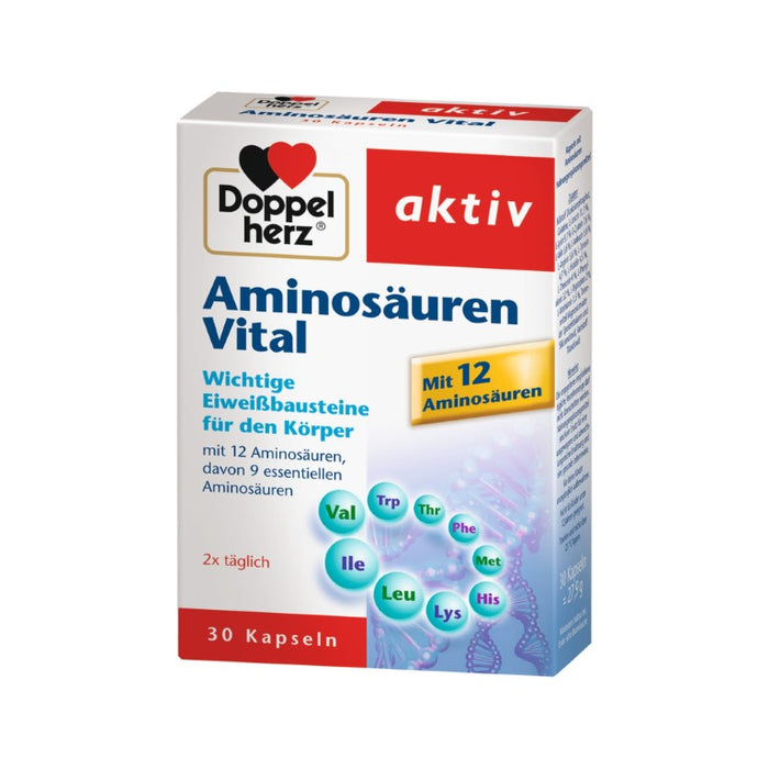 Doppelherz Aminosäuren Vital, 30 St KAP