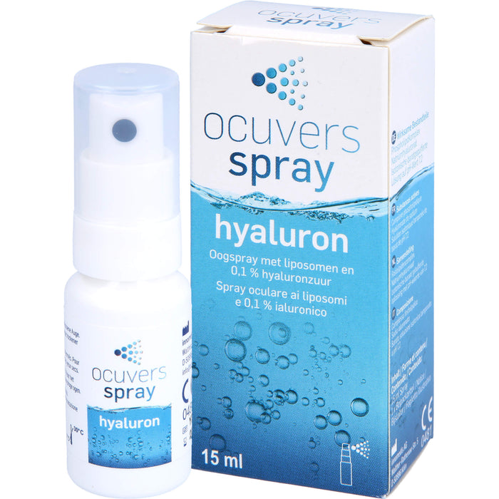 ocuvers Spray Hyaluron liposomales Augenspray, 15 ml Solution