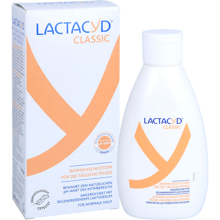 Lactacyd Intimwaschlotion für die tägliche Pflege, 200 ml Lotion