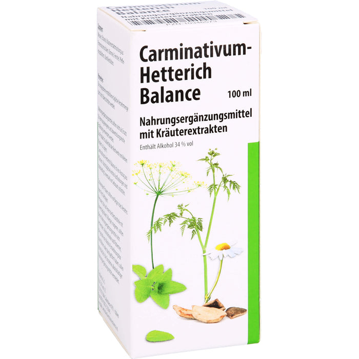 Carminativum-Hetterich Balance Tropfen, 100 ml Lösung